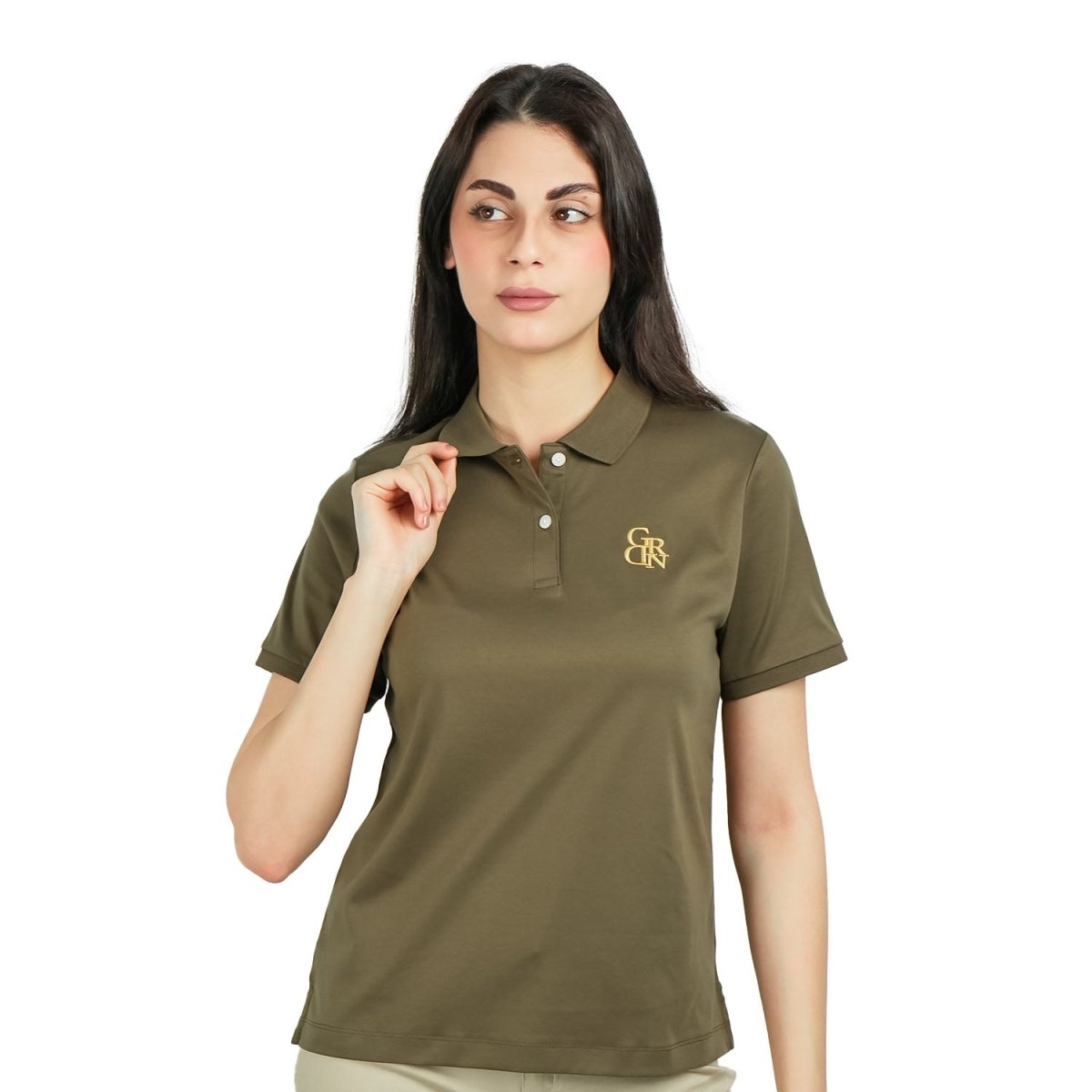 Women Cotton Interlock Liquid Touch Polo - Giordano