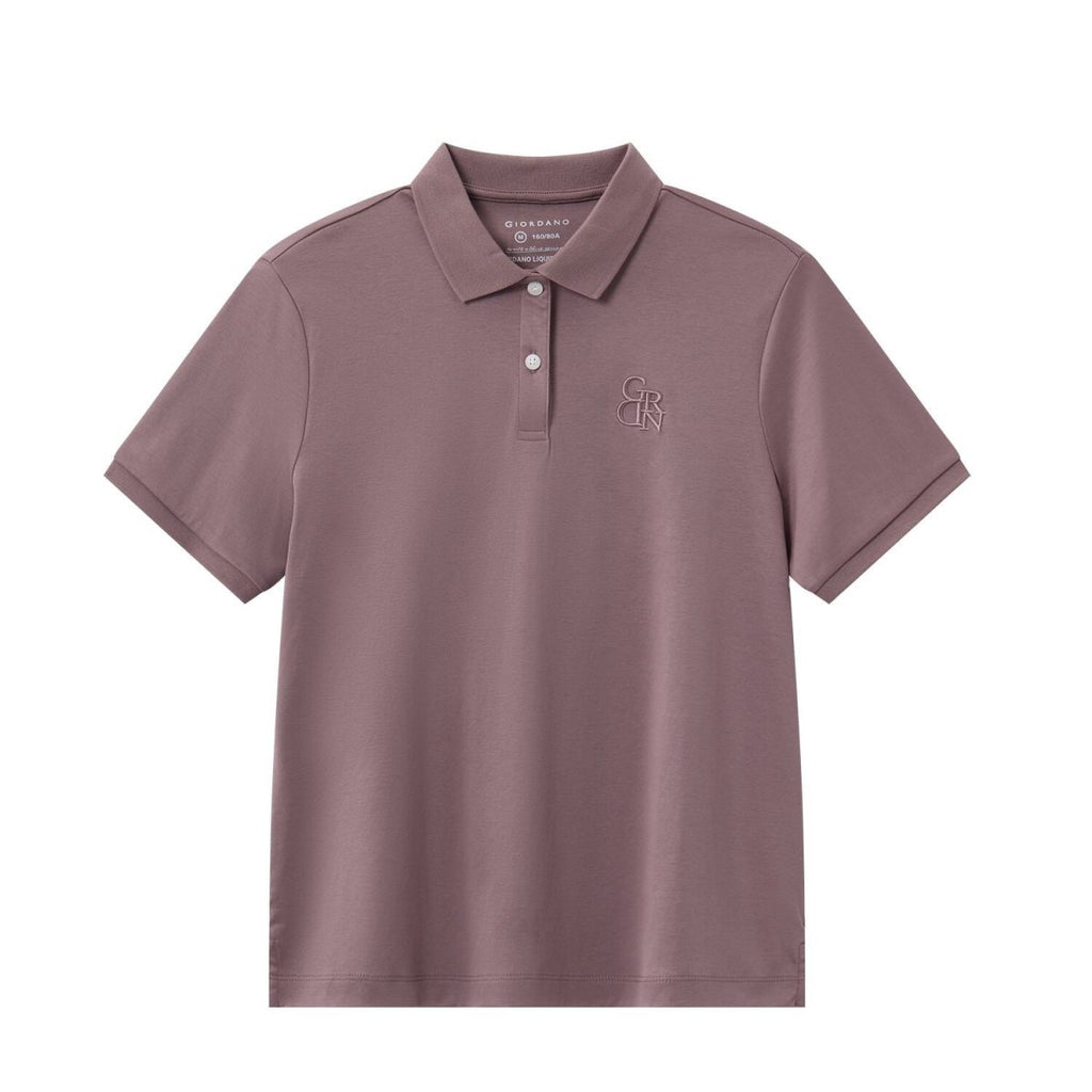 Women Cotton Interlock Liquid Touch Polo S - Shop Giordano
