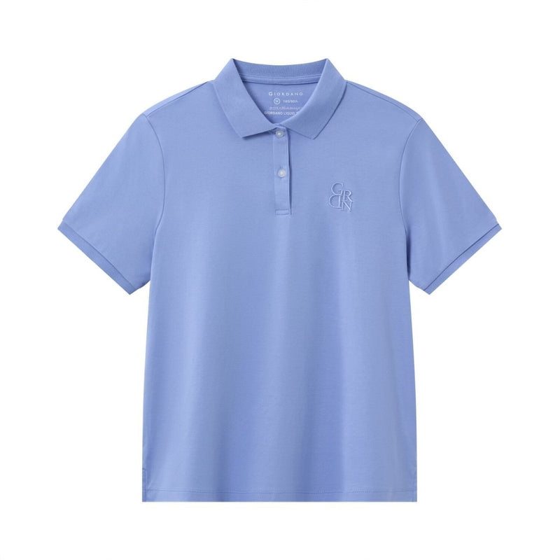 Women Cotton Interlock Liquid Touch Polo S - Shop Giordano
