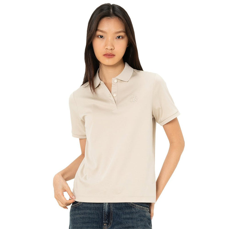 Giordano Women Cotton Interlock Liquid Touch Polo - Premium Polo