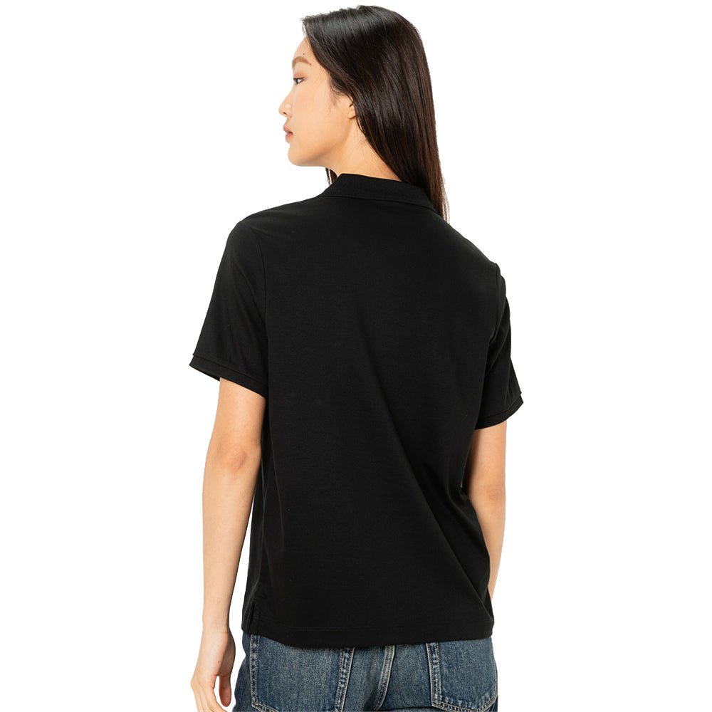 Women Cotton Interlock Liquid Touch Polo - Giordano