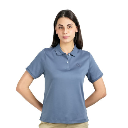 Women Cotton Interlock Liquid Touch Polo - Giordano