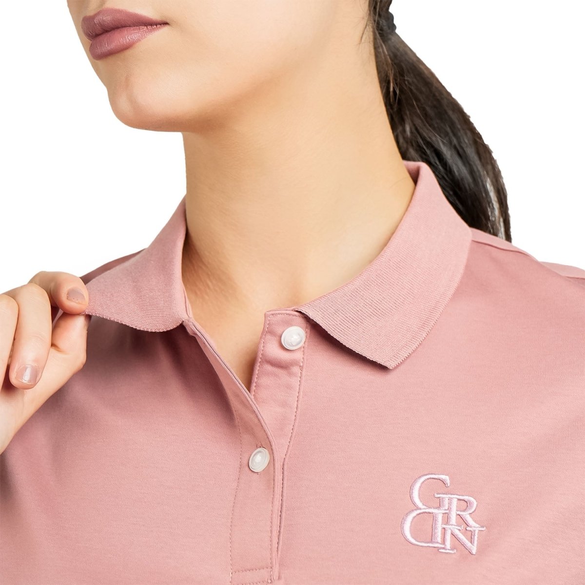Women Cotton Interlock Liquid Touch Polo - Giordano