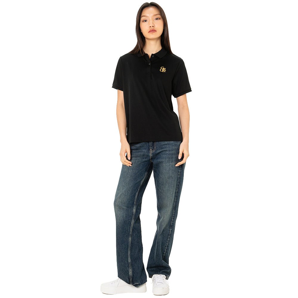 Women Cotton Interlock Liquid Touch Polo - Giordano