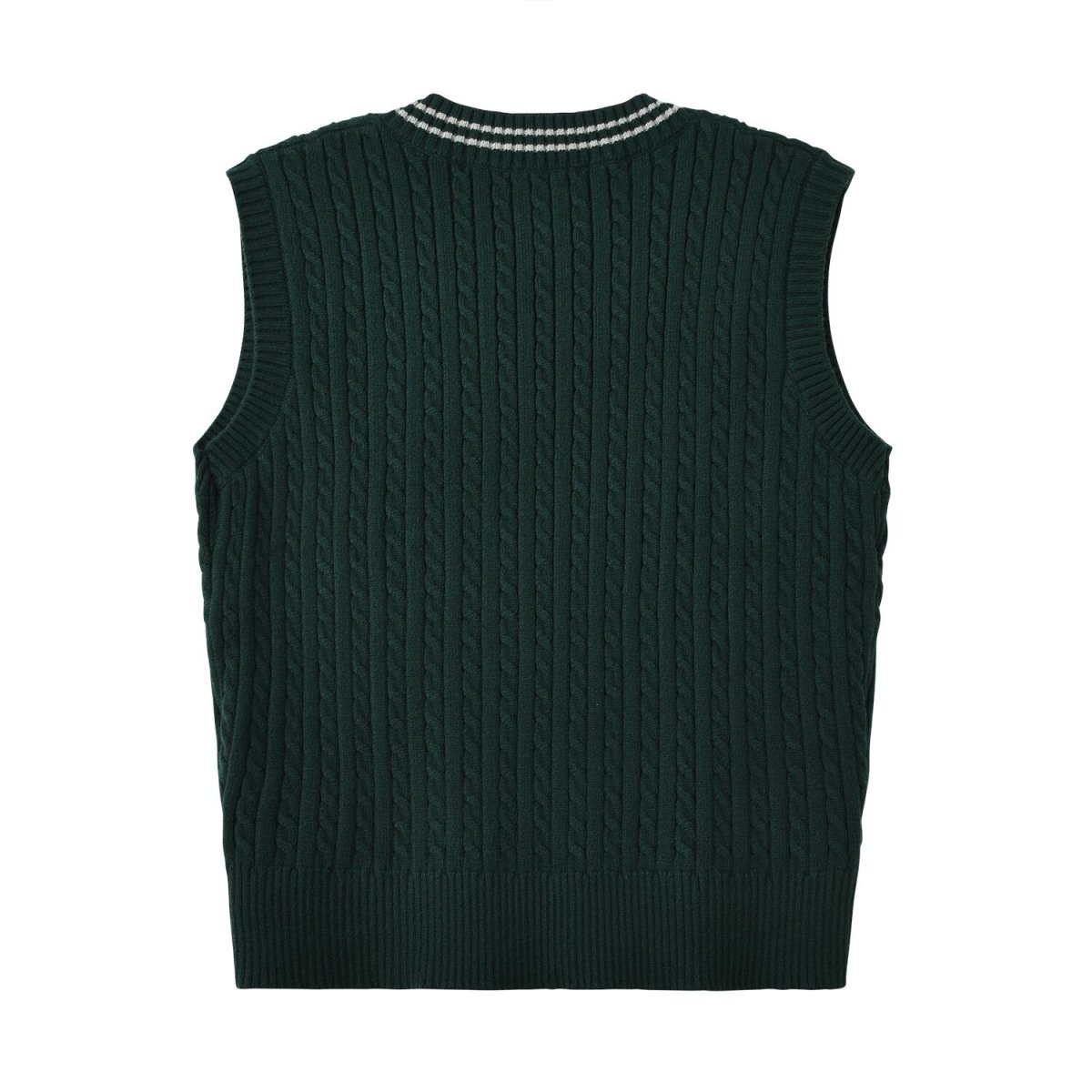 Women Harry Potter Sleeveless V - Neck Cable Knit Sweater Vest - Limited Edition Collection S - Shop Giordano