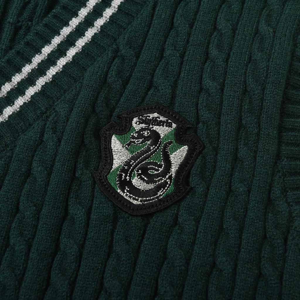 Women Harry Potter Sleeveless V - Neck Cable Knit Sweater Vest - Limited Edition Collection S - Shop Giordano