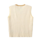 Women Harry Potter Sleeveless V - Neck Cable Knit Sweater Vest - Limited Edition Collection S - Shop Giordano