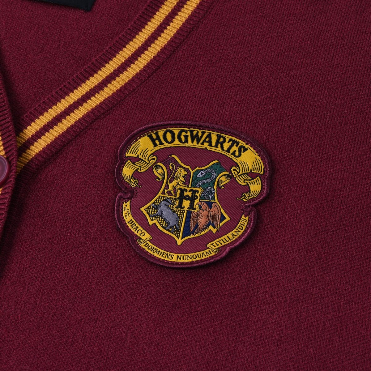 Giordano Women Harry Potter Textured V-Neck Button Cardigan With Pockets - Limited Edition Collection - Premium Sweaters