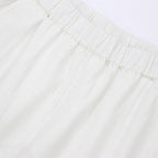 Giordano Women Linen-Cotton Tapered Pants - Elastic Waist, Mid-Rise Comfort - Premium Pants