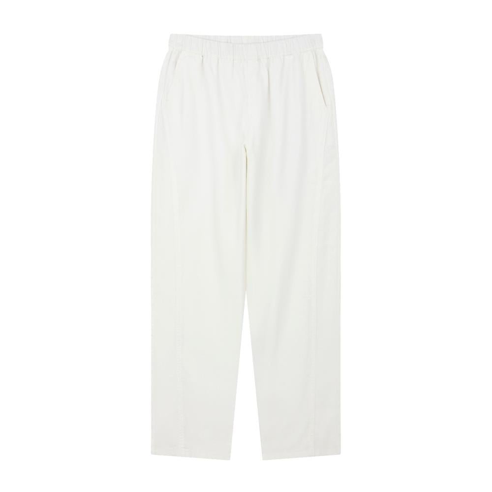 Women Linen - Cotton Tapered Pants - Elastic Waist, Mid - Rise Comfort - Giordano