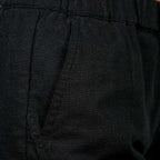 Giordano Women Linen-Cotton Tapered Pants - Elastic Waist, Mid-Rise Comfort - Premium Pants