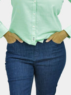 Giordano Women Slim Tapered Jeans - Premium Jeans