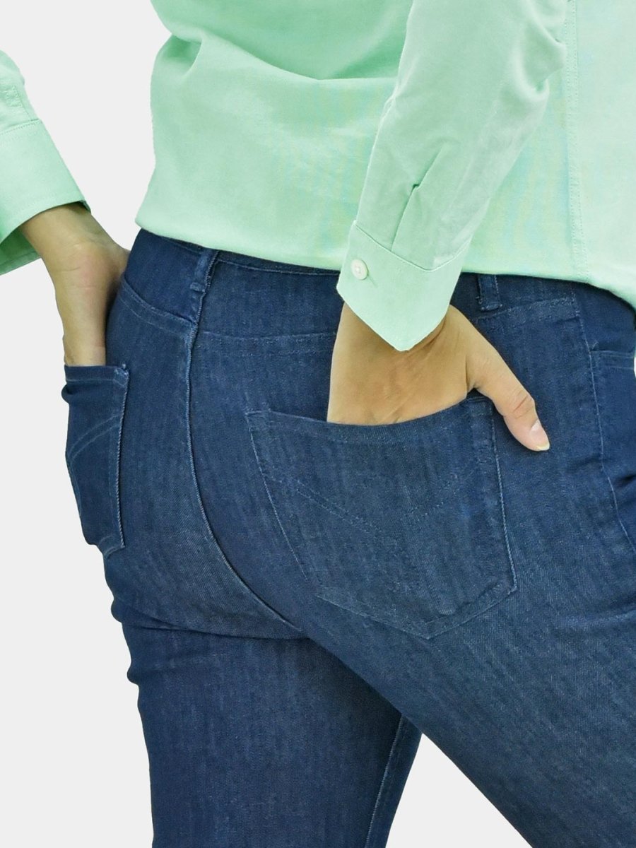 Giordano Women Slim Tapered Jeans - Premium Jeans