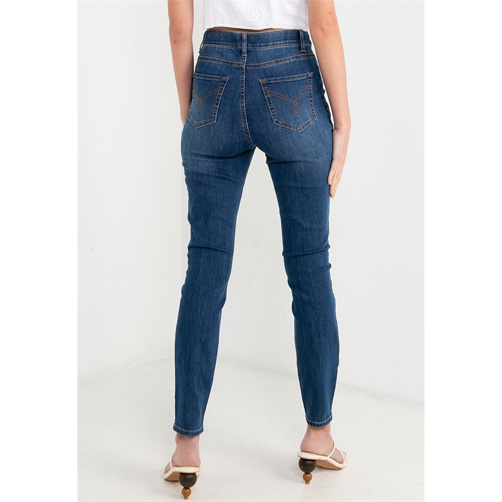 Giordano Women Slim Tapered Jeans - Premium Jeans