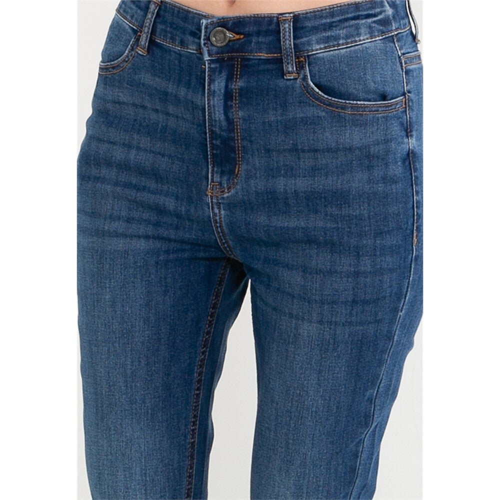 Giordano Women Slim Tapered Jeans - Premium Jeans