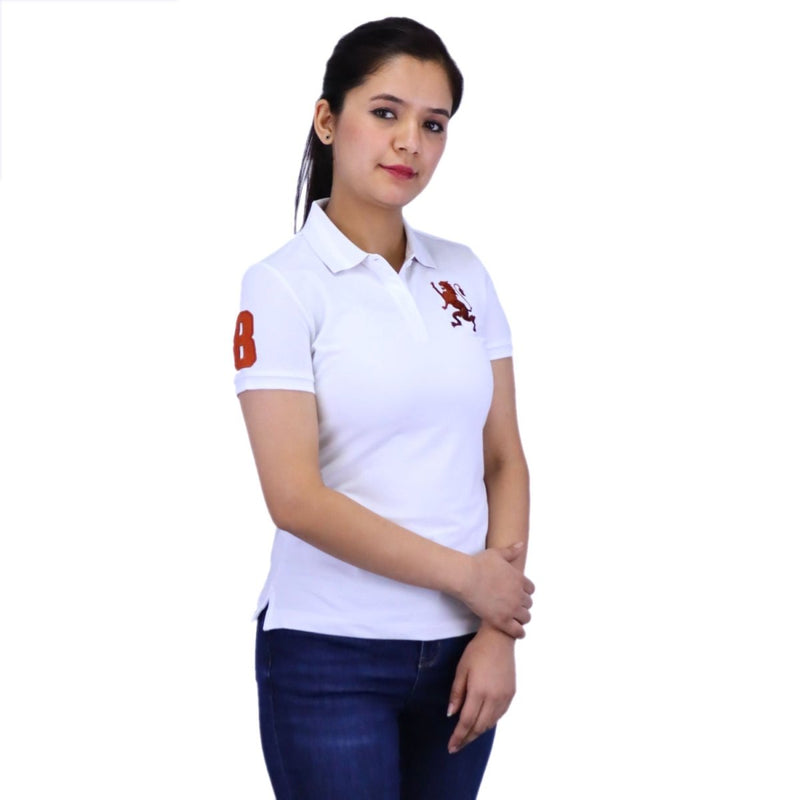 Women's 3D Lion Polo S - Shop Giordano