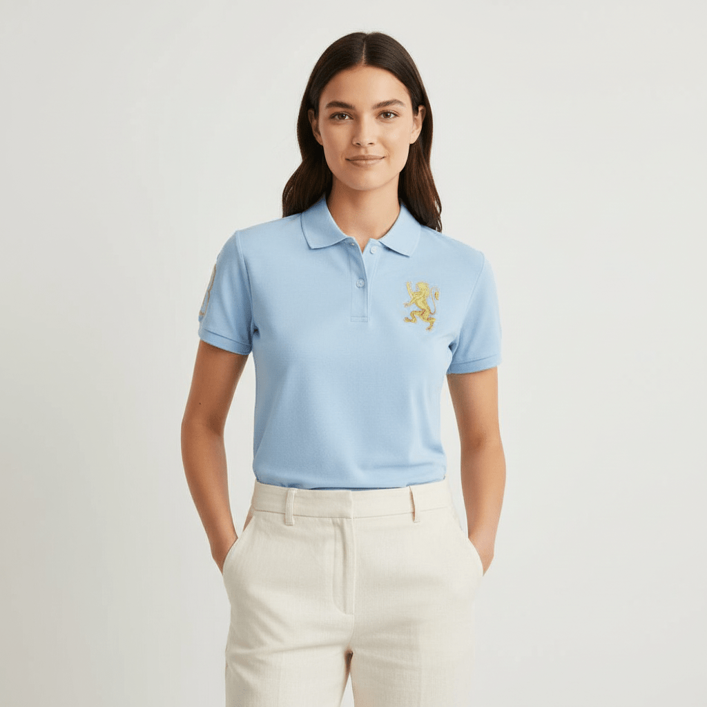 Women's 3D Lion Polo S - Shop Giordano