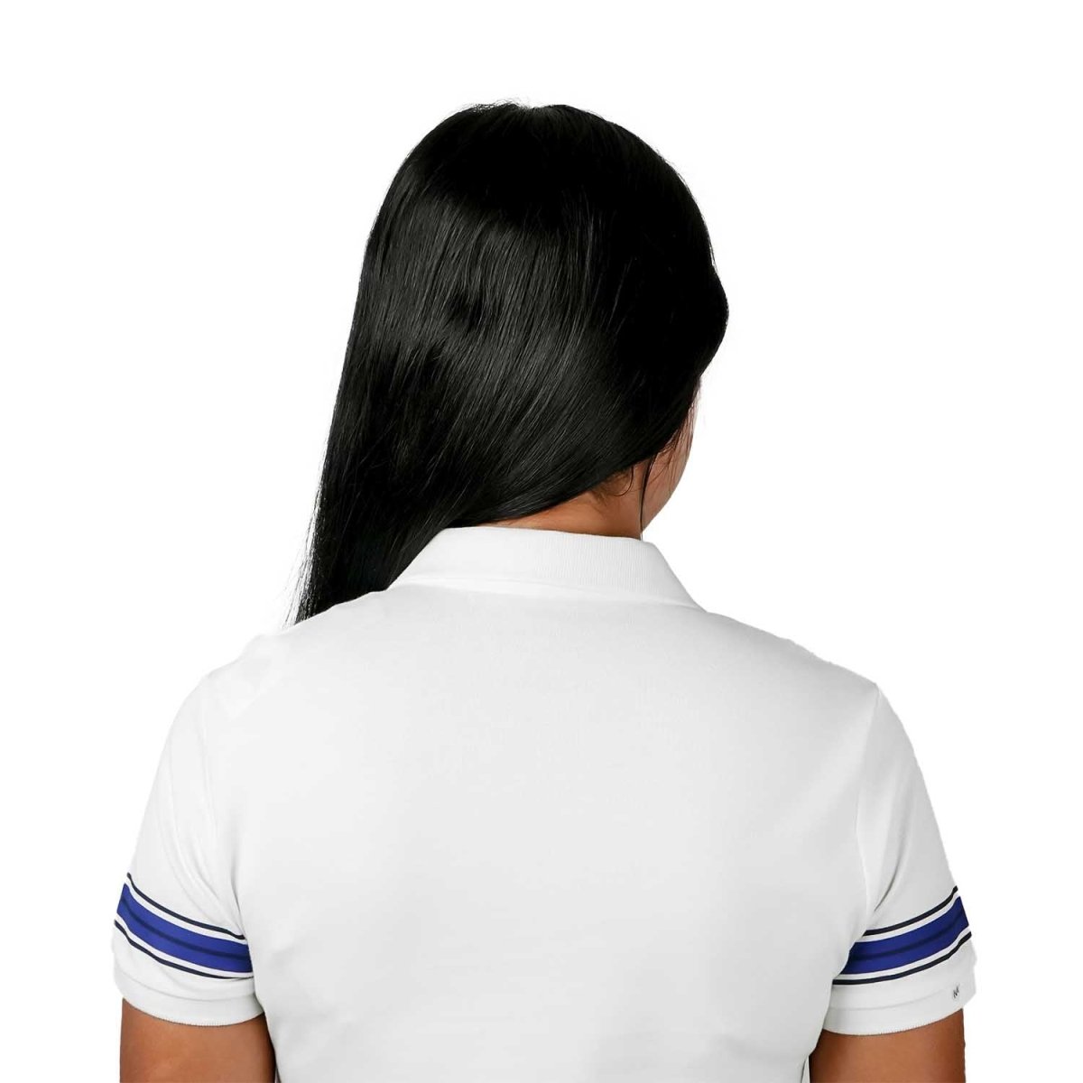 Women's Bold Embroidery Cotton Pique Polo - Slim Fit, Short Sleeve - Giordano