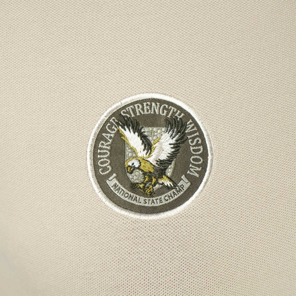 Women's Bold Embroidery Cotton Pique Polo - Slim Fit, Short Sleeve S - Shop Giordano