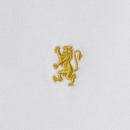 Women's Bold Embroidery Cotton Pique Polo - Slim Fit, Short Sleeve - Giordano
