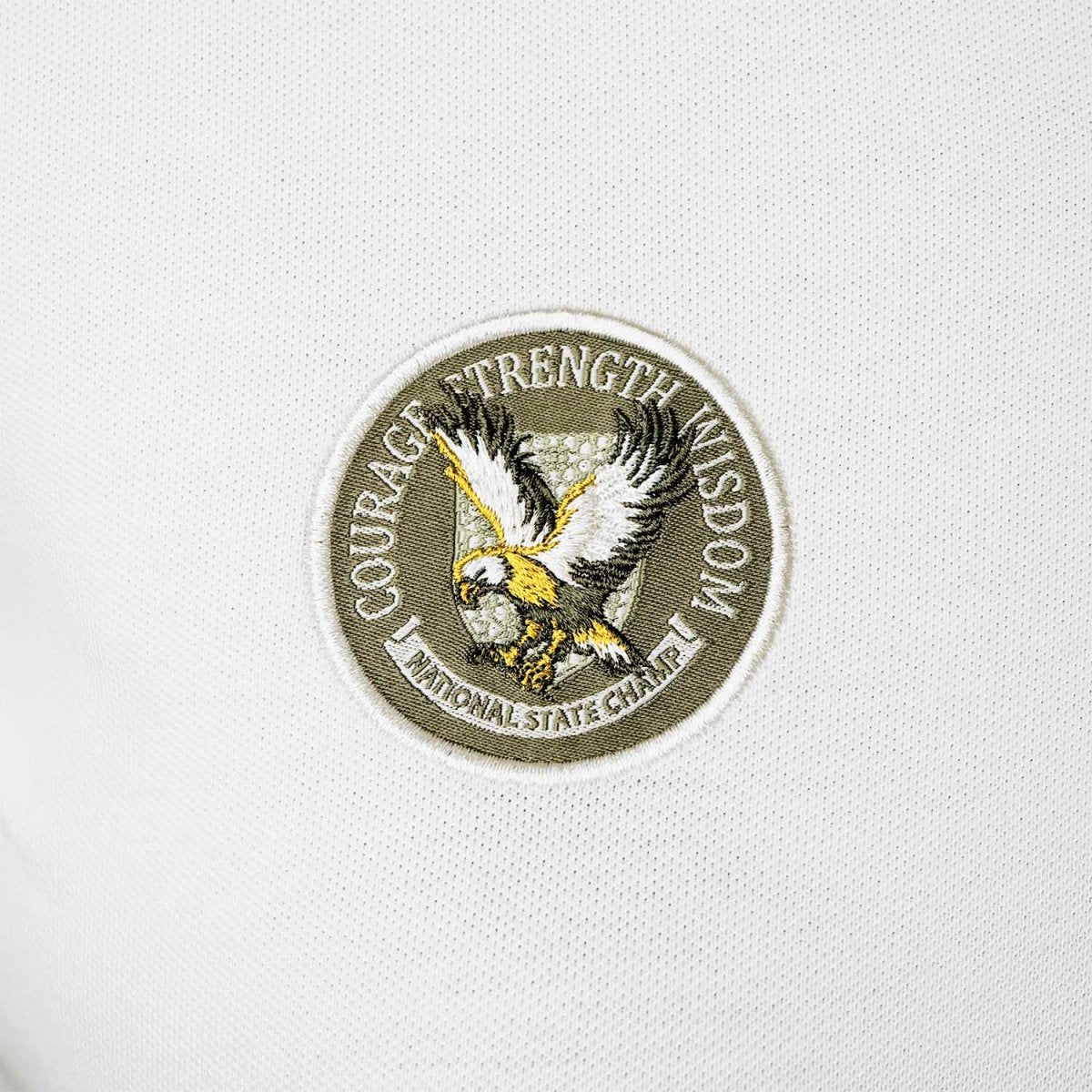 Women's Bold Embroidery Cotton Pique Polo - Slim Fit, Short Sleeve S - Shop Giordano