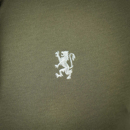 Women's Bold Embroidery Cotton Pique Polo - Slim Fit, Short Sleeve - Giordano