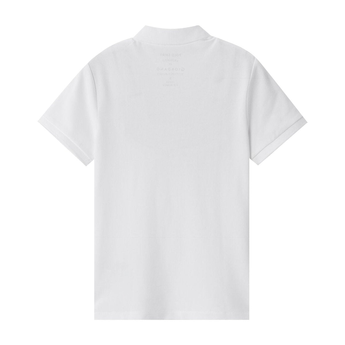 Women's Bold Embroidery Cotton Pique Polo - Slim Fit, Short Sleeve - Giordano