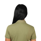 Women's Bold Embroidery Cotton Pique Polo - Slim Fit, Short Sleeve S - Shop Giordano