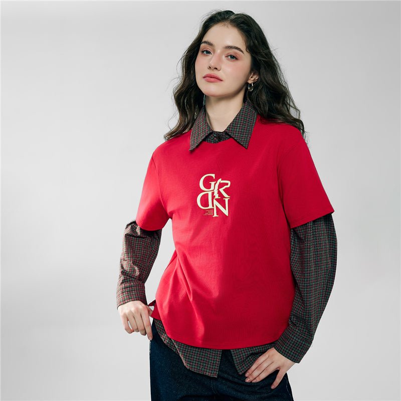 Women’S Boyfriend Fit Cotton Crew Neck Lny Print Tee S - Shop Giordano