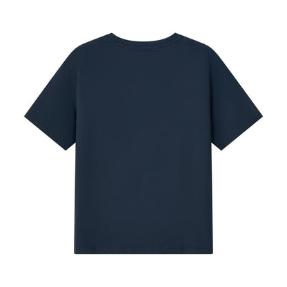Women's Boyfriend Fit Cotton Jersey Crew Neck Wws Print Tee - Giordano