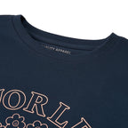 Giordano Women's Boyfriend Fit Cotton Jersey Crew Neck Wws Print Tee - Premium Print Tee