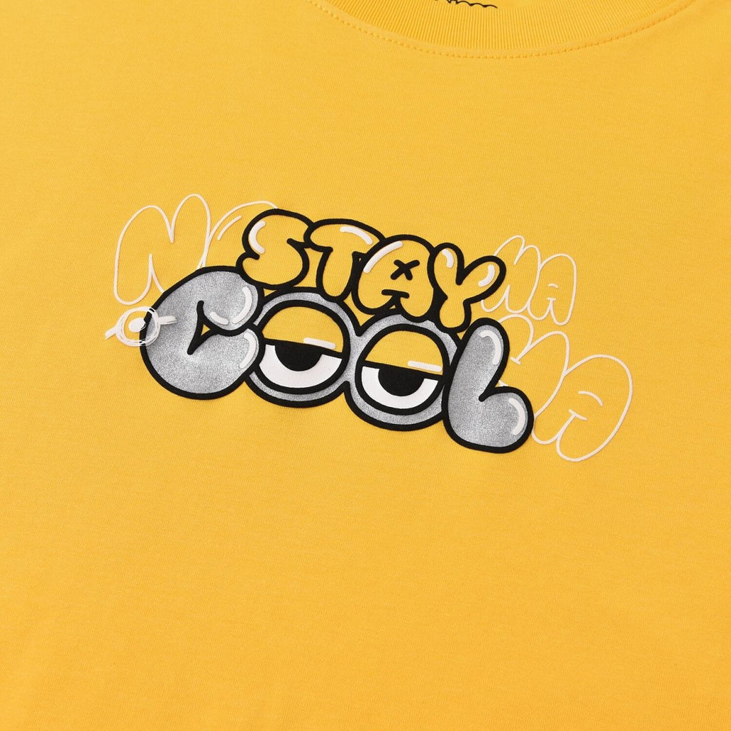 Women's Boyfriend Fit Cotton - Polyester Crew Neck Print Tee | Minion Collection S - Shop Giordano