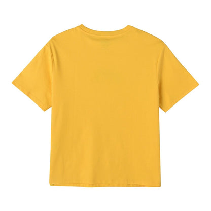 Women's Boyfriend Fit Cotton - Polyester Crew Neck Print Tee | Minion Collection - Giordano