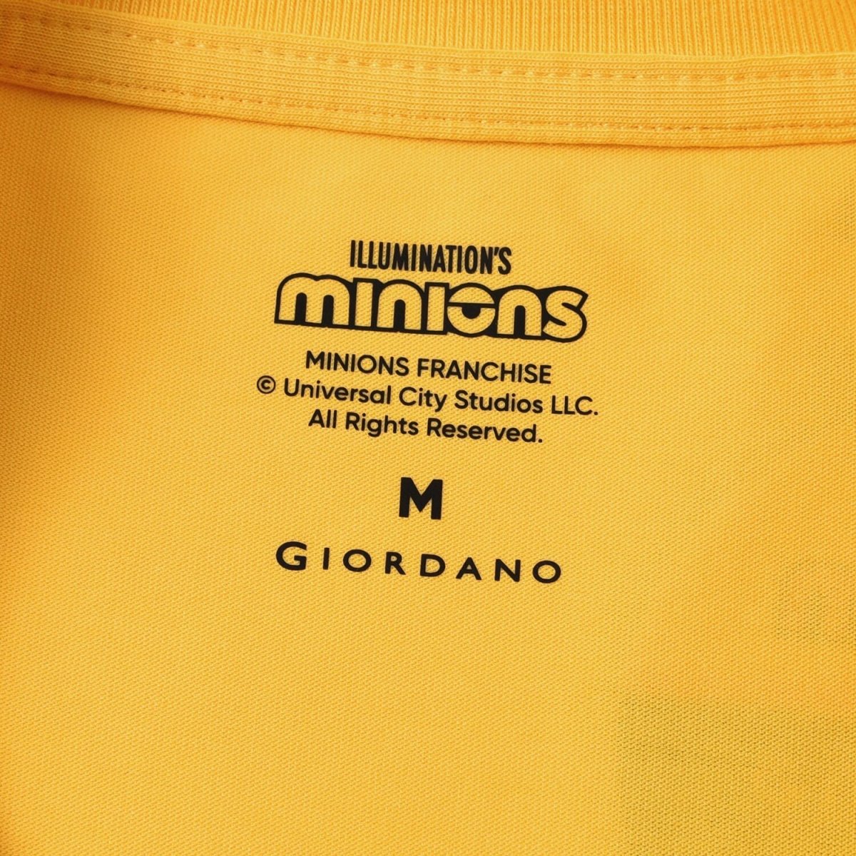 Women's Boyfriend Fit Cotton - Polyester Crew Neck Print Tee | Minion Collection - Giordano