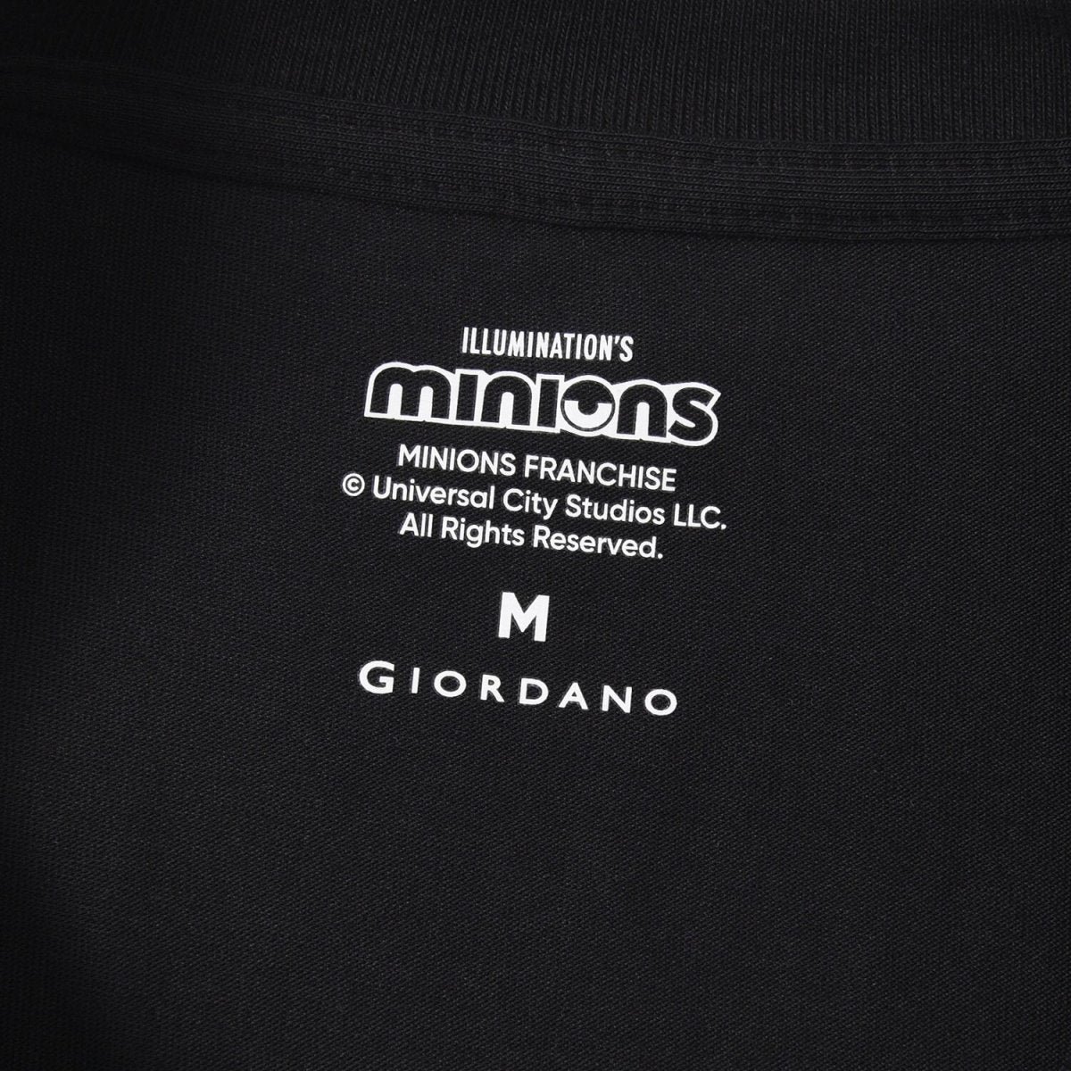 Women's Boyfriend Fit Cotton - Polyester Crew Neck Print Tee | Minion Collection - Giordano