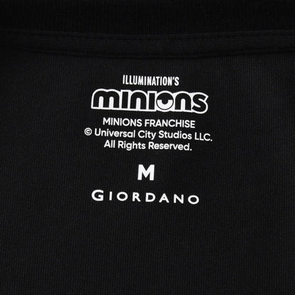 Women's Boyfriend Fit Crew Neck All - Over Print Tee | Minion Collection - Giordano