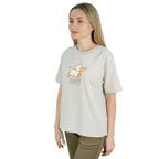 Women's City Wander Printed Tee | Boyfriend Fit Crew Neck S - Shop Giordano