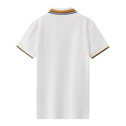 Women's Classic Cotton Pique Polo - Slim Fit, Embroidered Detail - Giordano