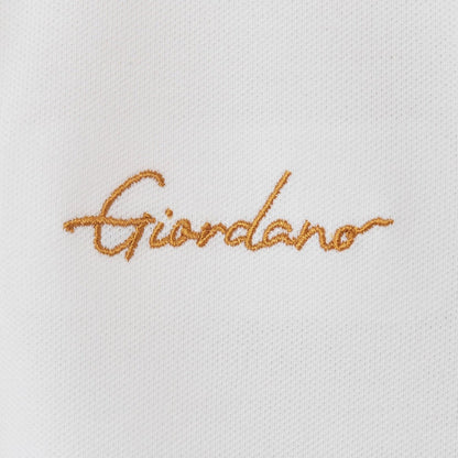Women's Classic Cotton Pique Polo - Slim Fit, Embroidered Detail - Giordano