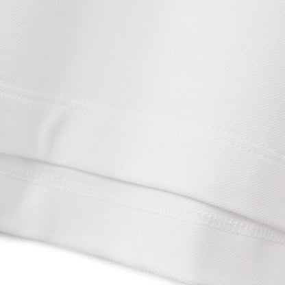 Women's Classic Cotton Pique Polo - Slim Fit, Embroidered Detail - Giordano