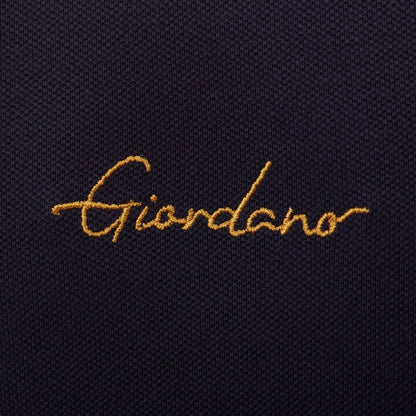 Women's Classic Cotton Pique Polo - Slim Fit, Embroidered Detail - Giordano