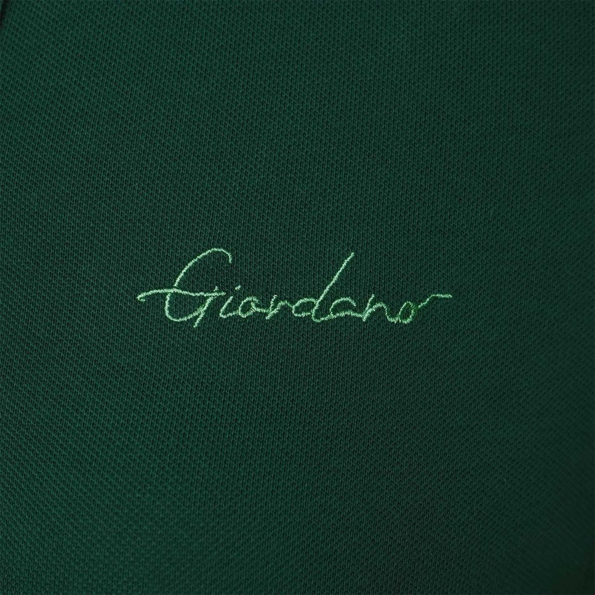 Women's Classic Cotton Pique Polo - Slim Fit, Embroidered Detail - Giordano