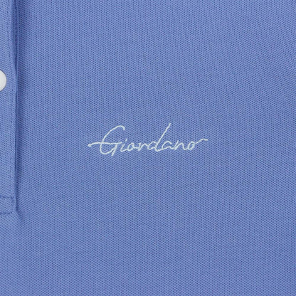Women's Classic Cotton Pique Polo - Slim Fit, Embroidered Detail - Giordano