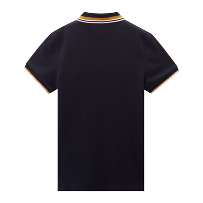 Women's Classic Cotton Pique Polo - Slim Fit, Embroidered Detail - Giordano