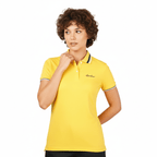 Women's Classic Cotton Pique Polo - Slim Fit, Embroidered Detail S - Shop Giordano