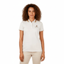 Women's Classic Cotton Pique Polo - Slim Fit, Embroidered Detail S - Shop Giordano
