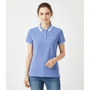 Women's Classic Cotton Pique Polo - Slim Fit, Embroidered Detail S - Shop Giordano
