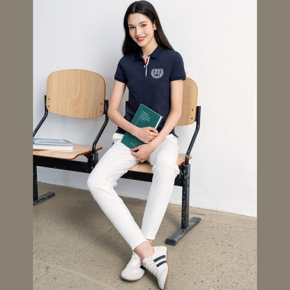 Women’S Classic Slim Fit Cotton - Lycra Piqué Polo - Giordano