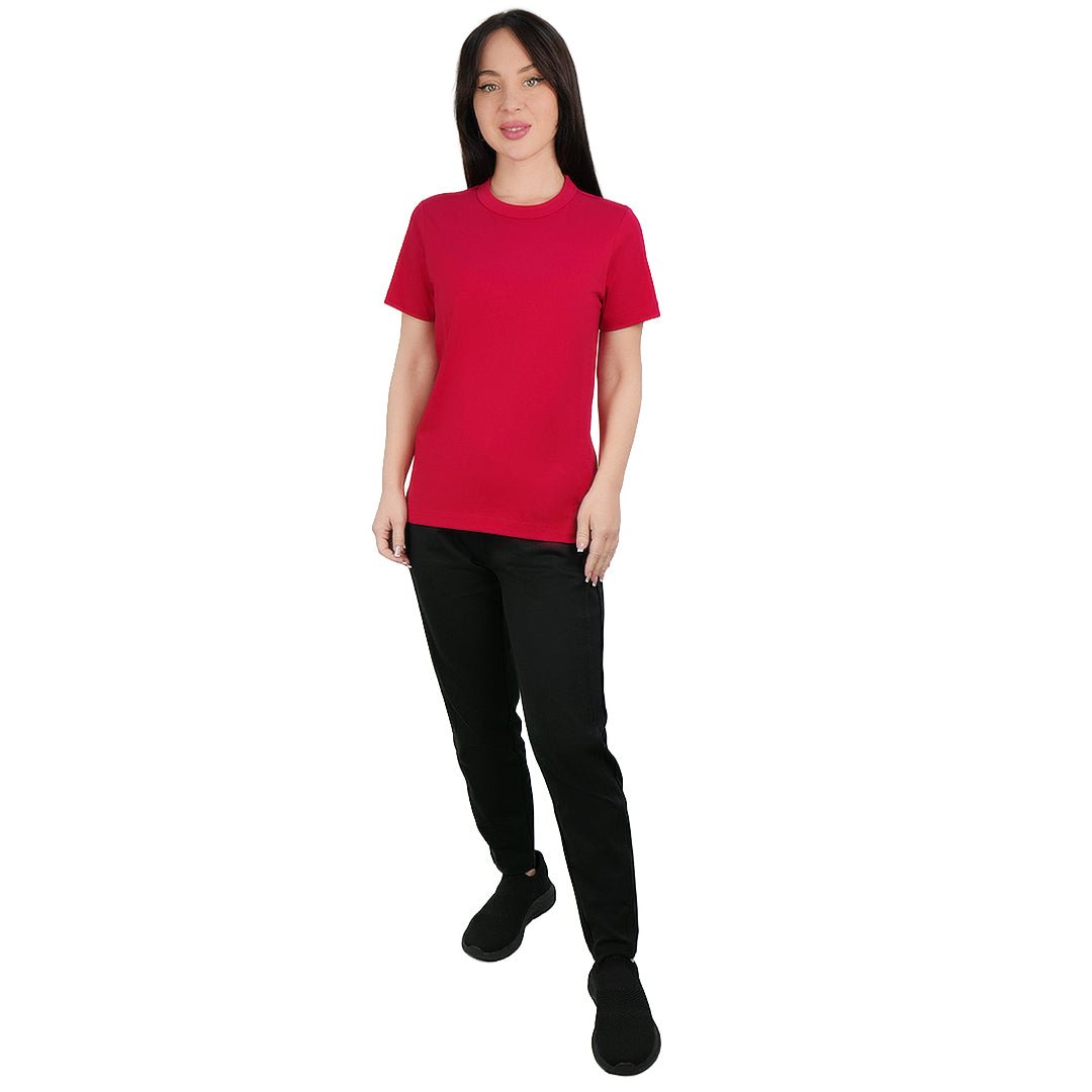 Women’S Comfort Fit Cotton Crew Neck Tee S - Shop Giordano