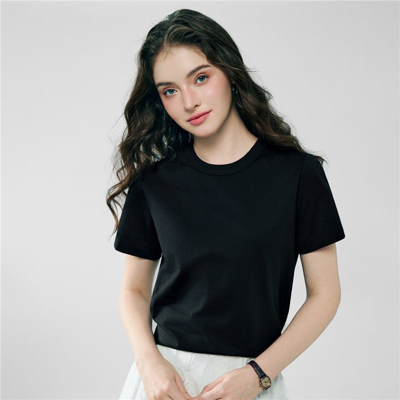 Women’S Comfort Fit Cotton Crew Neck Tee S - Shop Giordano